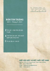 Bản tin tháng - Ngành giấy; số 9/2023