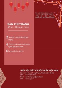 Bản tin tháng - Ngành giấy; số 01/2024