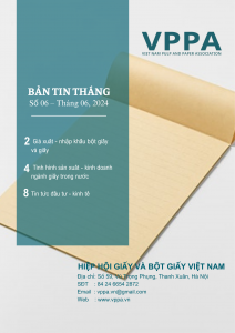 Bản tin tháng - Ngành giấy; số 06/2024