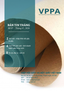 Bản tin tháng - Ngành giấy; số 07/2024