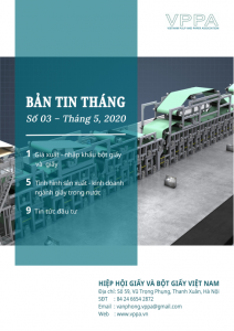 Bản tin tháng - Ngành giấy; số 03/2020