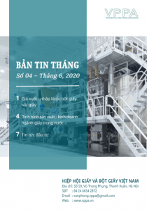 Bản tin tháng - Ngành giấy; số 04/2020