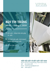 Bản tin tháng - Ngành giấy; số 05/2020