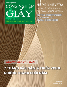 Công nghiệp giấy; số 4/2020