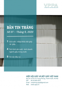 Bản tin tháng - Ngành giấy; số 07/2020