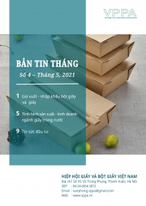 Bản tin tháng - Ngành giấy; số 4/2021