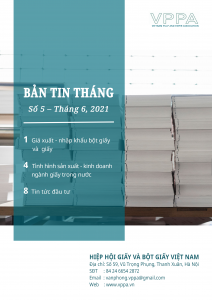 Bản tin tháng - Ngành giấy; số 5/2021