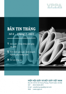 Bản tin tháng - Ngành giấy; số 6/2021