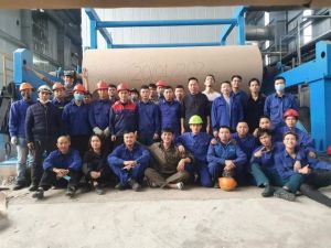 Công ty CP Giấy Hoàng Văn Thụ vận hành dây chuyền mới
