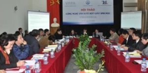 Hội thảo 'Công nghệ sản xuất bột giấy sinh học'